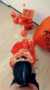 婚礼主题酒店内射商务新娘